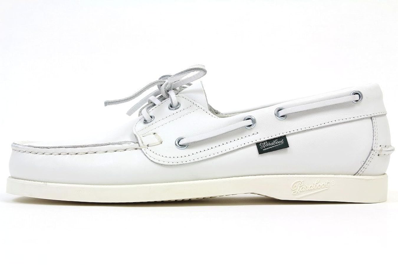 パラブーツ デッキシューズ 26.5cmホワイト 楽天市場】パラブーツ PARABOOT 国内正規品 BARTHバースモデル